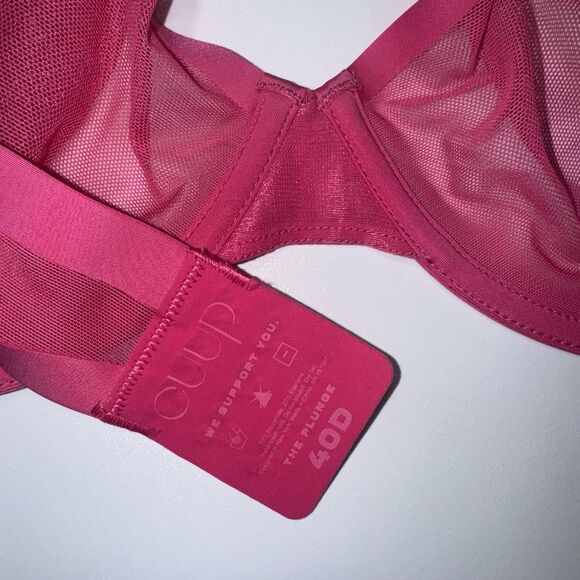 CUUP Sheer Pink Bra - Picture 8 of 10